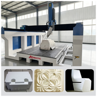 Machine de façonnage de planches de surf CNC 4 axes avec commande Mach3/Syntec, moteur servo, broche unique pour sculpture et gravure sur bois et mousse