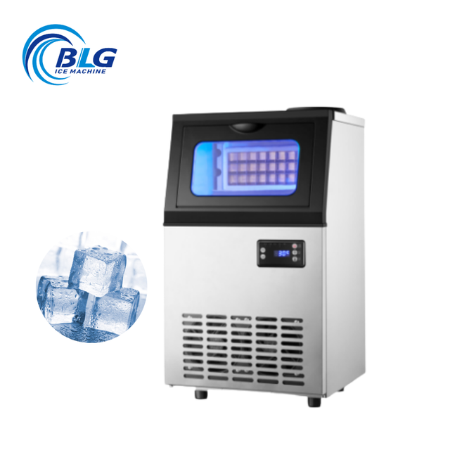 BLG Small Commercial 35kg Cube Ice Machine Cube Ice Maker Suitable for Small Restaurants and Snack Bars