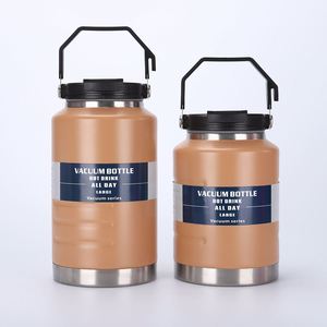 Wholesale 1500Ml Large Capacity 304 Stainless Steel Double Wall Vacuum Insulated Cooler Jug Hiking Flask Ice Bucket Water <b>Bottle</b> - Product Image 6