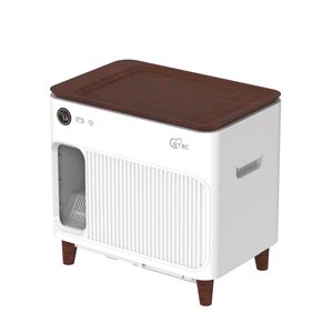 An toàn tiếng ồn thấp thông minh phun khử mùi không có rò rỉ rác mèo hộp tự động làm sạch với 12 sesors - Product Image 5