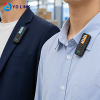 Système d'intercom lavalier facile à utiliser TLA01-En, intercom sans fil à distance pour usage commercial