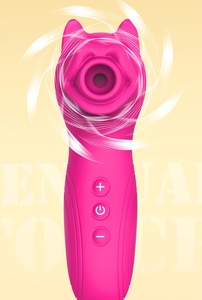 Vibrador Estimulador de Clítoris y Pezones con Diseño de Orejas de Cachorro para Mujeres, Mini Vibrador de Masaje con Múltiples Frecuencias - Product Image 3