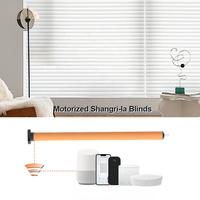 Persianas Enrollables Metálicas de Diseño Silencioso con Motor Eléctrico Inteligente, Control por WiFi Tuya y Alexa para Persianas Zebra, Directo de Fábrica para Oficinas y Hoteles