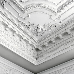 <span class=keywords><strong>Corniche</strong></span> de <span class=keywords><strong>plafond</strong></span> en polyuréthane de conception moderne de luxe, moulage d'angle sculpté en PU pour la décoration intérieure de villa et d'hôtel, léger - Product Image 5