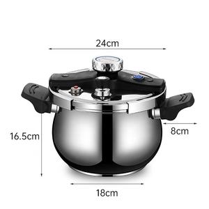Sicherheits-Explosionsschutz-Kochgeschirr 4L 6L Edelstahl 304 Induktion Industrieller Schnellkochtopf Druckkochtöpfe - Product Image 6