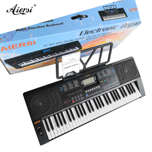 Aiersi Đàn Piano Kỹ Thuật Số Điện Tử Phản Hồi Cảm Ứng Phím Lớn 61 Đa Chức Năng Nhạc Cụ Điện Cổng MIDI USB - Product Image 2