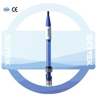 Électrode de pH SCITEK 201-C Modèle 0-14 pH avec boîtier PC Gel KCl 3 mol/L Connexion BNC OEM
