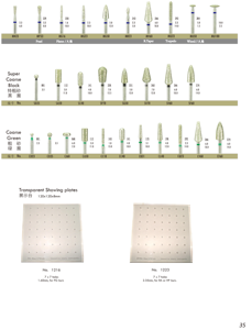 Punta dentale diamantata <span class=keywords><strong>HP</strong></span> elettrolitica per frese diamantate dentistiche <span class=keywords><strong>HP</strong></span> - Product Image 6