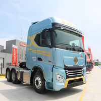 Truk Traktor Diesel SHACMAN F3000 X3000 X5000 6x4 10 Roda Euro 2 Setir Kiri Mesin Weichai