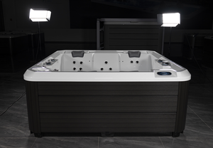 <span class=keywords><strong>Baignoire</strong></span> de marque haut de gamme avec plusieurs fonctionnalités spa, température d'eau stable et fonction de massage - Product Image 4