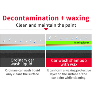 Detergente Liquido Chimico ad Alta Concentrazione per Autolavaggio Automatico, Shampoo e <span class=keywords><strong>Cera</strong></span> ad Alta Efficienza 20L 1:1000 - Product Image 2