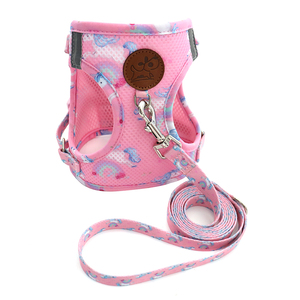 Correa de nailon con estampado personalizado para perros y gatos, correa para el pecho - Product Image 6