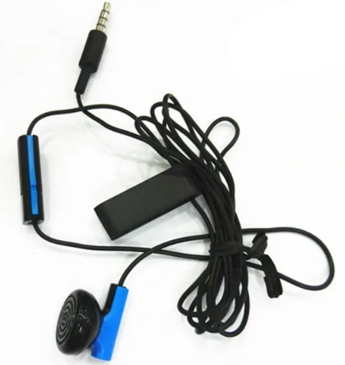 Gaming Earphone With Mic Control Single Headphone for Ps4 Game Headset Live Chat Earphone