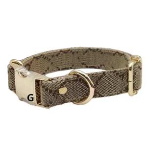 Luxury Modern Print Padded Leather <strong>Dog</strong> <strong>Collar</strong> with Rivet Decoration Adjustable Metal Buckle for Small Medium <strong>Pets</strong> - Product Image 1