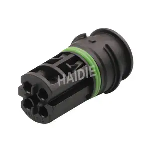 Conector de fio automotivo 094304 para carros, cablagens à prova d'água, conector de 4 pinos fêmea selado, caixa elétrica para carros