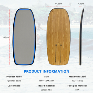 Hidroala de Fibra de Carbono Personalizable de Alta Calidad para Surf, Incluye Bolsa, Capacidad de Carga de 150 kg, Apta para Principiantes, Ocean 106 Hydro - Product Image 5