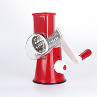 Fruit-En Groentegereedschap Roterende Kaasrasp Tafelblad Trommelrasp Plastic Ronde Snijmachine Molen