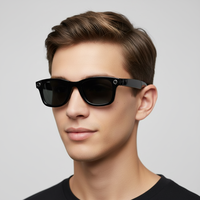 Lunettes de soleil intelligentes 4K avec caméra et traduction IA, vidéo POV, pour la sécurité sportive en extérieur pour hommes