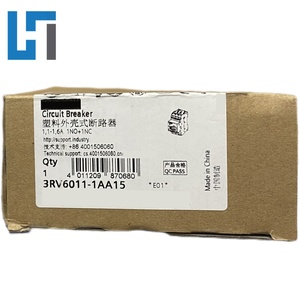 โมดูลเบรกเกอร์ป้องกันมอเตอร์ใหม่แท้ รุ่น 3RV6011-1AA15 ตัวควบคุมการโปรแกรม PLC 3RV60111AA15 มีสินค้าในสต็อก - Product Image 1