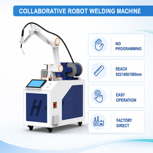 Robot di Saldatura Cobot ad Alta Precisione e Ripetibilità, Facile da Usare per Operatori Non Esperti, Macchina Automatica per Saldatura 350A 500A CS SS <span class=keywords><strong>AL</strong></span> - Product Image 1