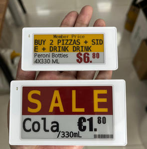 Nouveaux produits technologiques : Étiquettes de prix numériques E-Ink 2,4 GHz, étiquettes rigides ABS à bon prix pour magasins et supermarchés, systèmes EAS magnétiques - Product Image 1