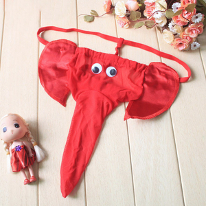 Sous-vêtements pour hommes à imprimé léopard Dessous drôle en forme d'éléphant pour hommes Culottes sexy pour hommes Dessous sexy Jouets sexuels pour hommes Sous-vêtements sexy - Product Image 2