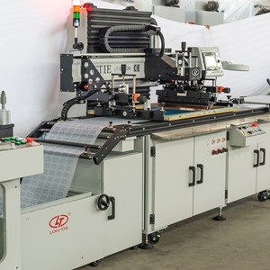 New Automatic High-Speed Roll Roll PET <strong>Film</strong> Heat <strong>Transfer</strong> Screen Printing Machine UV Curing System 300x400mm Max Print Area - Product Image 3