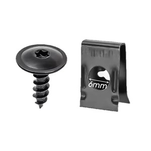 Auto Fastener Clip With Torx Screw M4 M5 Steel <b>U</b> Shape For BMW Toyota Lexus Interior Panel Retrofit Upgrade - Product Image 3