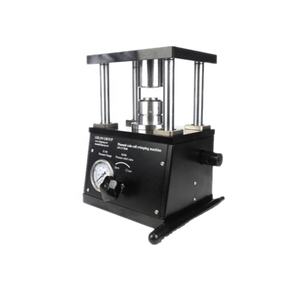 CR2032 CR2025 CR2016 مكبس هيدروليكي خلايا عملة يدوية العقص آلة لصنع بطارية خلية العملة - Product Image 1