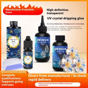 Résine UV transparente en gros pour la construction, l'artisanat, les bijoux DIY et les pendentifs en époxy - Product Image 5