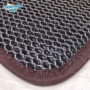 Tapis de saleté propre haut de gamme inodore antidérapant élastique 3D maille polyester 3-7mm d'épaisseur <span class=keywords><strong>paillasson</strong></span> avec support en PVC - Product Image 1