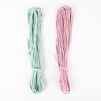 Cordon élastique à pois haute élasticité 3mm/4mm, cordon en caoutchouc à pois pour ceintures de vêtements et accessoires vestimentaires