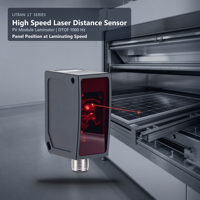 Capteur de hauteur laser pour laminateur de modules photovoltaïques DT35 DTOF 1000Hz 10m IP65 pour contrôle de position des panneaux – Vente directe fabricant