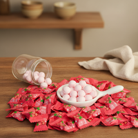 Fabricant chinois, emballage personnalisé en gros, bonbons et pastilles rafraîchissantes sans sucre, saveur canneberge