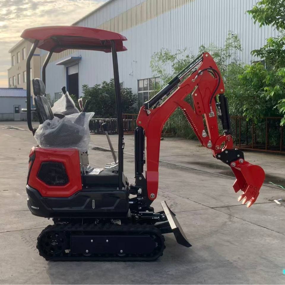 Chinese Factory Mini Excavator 1.2 Ton Small Digger Crawler Excavator ...