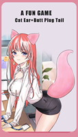 Drôle adulte jouet SM Cosplay ensemble de lit coloré queue de renard fausse fourrure mignon oreille S taille métal inoxydable Anal godemichet Anal pour Bondage Gear