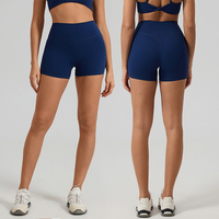 Shorts de yoga taille haute, shorts de sport sculptants et amincissants, shorts cyclistes doux et respirants pour la gym, la course et les loisirs