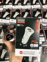 Mini USB-A compacte Offre Spéciale 20W et chargeur de voiture de type C à double port avec QC3.0 pour le chargement de double téléphone