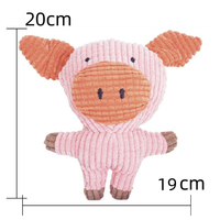 Jouet en peluche pour animaux de compagnie, très populaire, en velours côtelé, jouet à mâcher couineur pour chien, jouet amusant en peluche pour animaux
