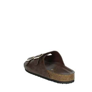 Pantofole basse da donna Laura Biagiotti 9066 color crema per la casa - Product Image 2