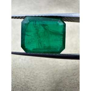 Émeraude naturelle certifiée émeraude coupe 7.25 MM Lot vert vif calibré produit en vrac émeraude en vrac - Product Image 3