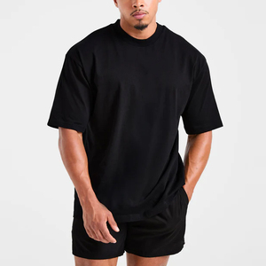 Camiseta Casual de Manga Corta para Hombre, Cuello Redondo, 100% Algodón, Corte Holgado, Resistente, Anti-Pilling, Transpirable y Ecológica - Product Image 1