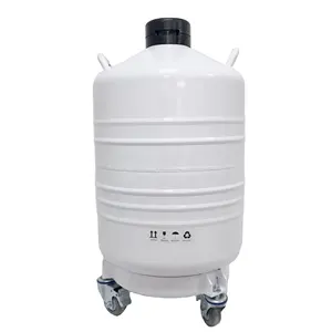 China manufacture Yds-35-125 35 liters liquid nitrogen Dewar flask Semen Specimen Tanks for Animal Artificial Breeding Program