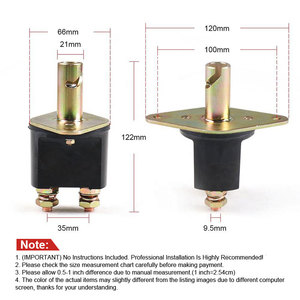 12V 24V 200Amp coche barco Tractor aislador cortar interruptores de corte de energía interruptor de batería automático interruptor aislador para coche - Product Image 3