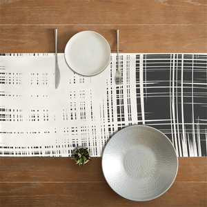 Polyester Printed Table Runner Wrinkle Resistant Option for Catering Operators Commercial Event Inventory Wholesale Programs - Product Image 1