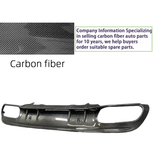 Diffuseur arrière en fibre de carbone style AMG pour Classe C W205 4 portes 2015-2021 - Product Image 5