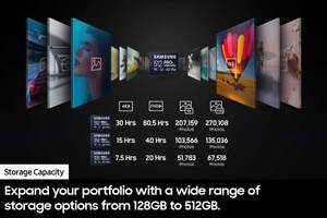 Tarjeta de Memoria Original <span class=keywords><strong>Samsung</strong></span> Pro Ultimate de 128 GB, 256 GB, 512 GB, Tarjeta TF SD V30, Velocidad de hasta 200 MB/s, A2 U3, Tarjeta TF para Cámara - Product Image 4