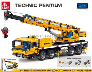 2.4G&APP מנוף הנדסה רב תכליתי צעצועי רכב עשה זאת בעצמך אבני בניין מורכבים דגם מנוף - Product Image 6