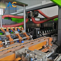 Machine de soufflage de bouteilles en plastique HDPE/PP PET à haute productivité automatique Mitsubishi PLC avec pompe et moteur