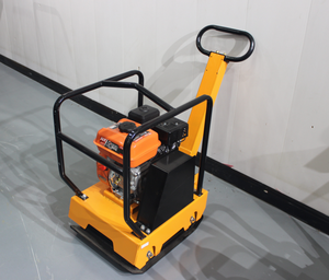 เครื่องบดอัดดินแบบสั่นสะเทือนสีขาว ใช้มอเตอร์ สำหรับงานก่อสร้าง - Product Image 4